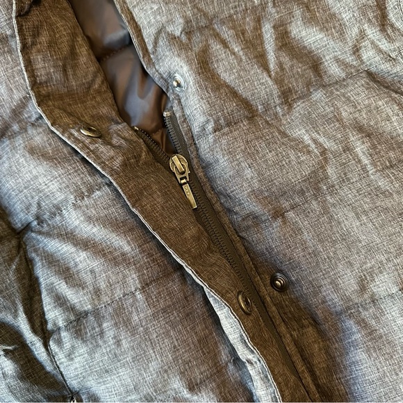 Prana dawn blazer style down jacket in charcoal - Picture 7 of 9